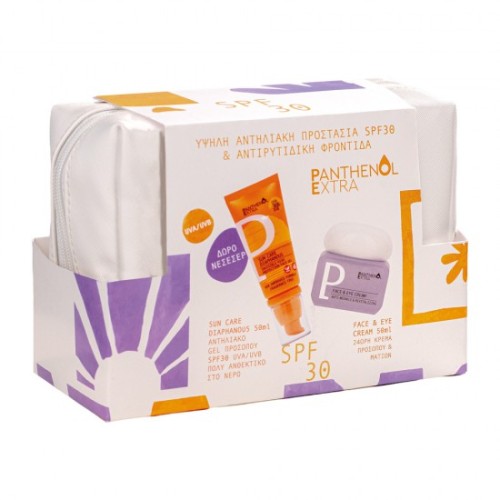Panthenol Extra Sun Care Diaphanous Face SPF30 50ml & Face & Eye Cream 50ml
