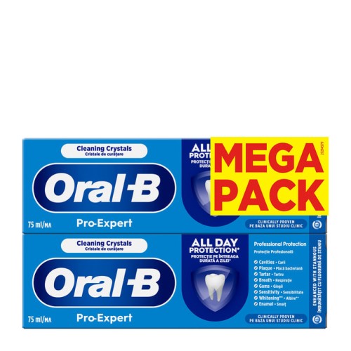 Oral-B Pro-Expert Professional Protection Οδοντόκρεμα 75ml + 75ml