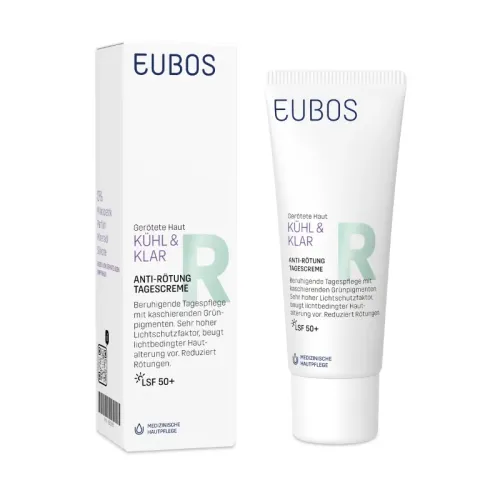 Eubos Cool & Calm Redness Relieving Day Cream SPF50 Κρέμα Ημέρας για την Ερυθρότητα 40ml