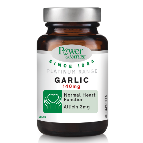 Power Of Nature Garlic 140mg 30Caps