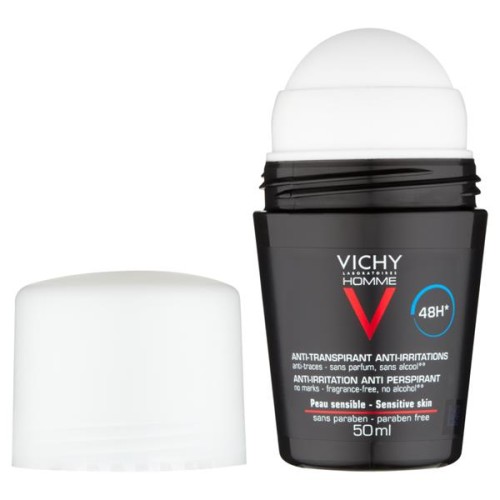 Vichy Deodorant Homme 48h Αποσμητικό Ανδρών, 50ml