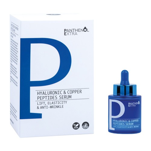 Panthenol Extra Face Hyaluronic & Copper Peptides Serum 30ml