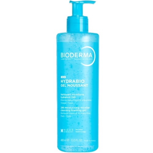 Bioderma Hydrabio Gel Moussant For Face & Eyes 400ml
