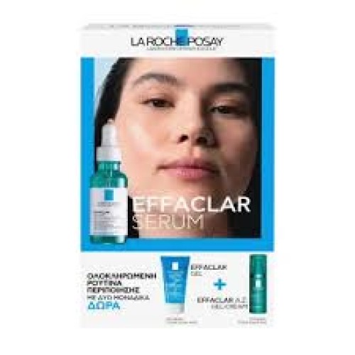La Roche Posay Effaclar Serum 30ml Promo + Effaclar Gel 50ml + Effaclar A.Z Gel-Cream 3ml
