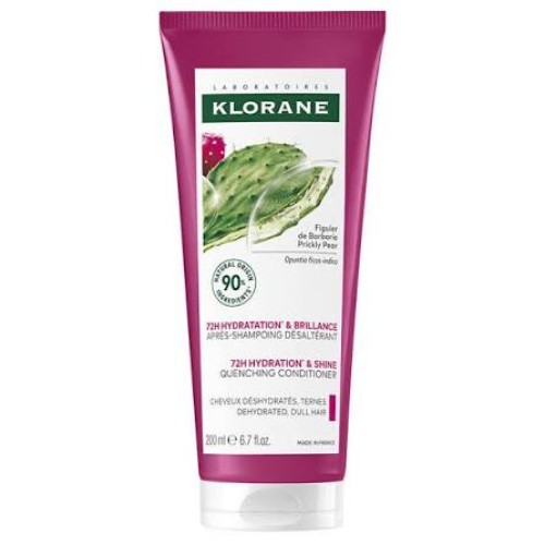 Klorane Prickly Pear Μαλακτική Κρέμα Μαλλιών Για Λάμψη & Ενυδάτωση 72H 200ml
