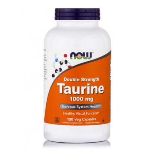 Now Double Strength Taurine 1000mg 100Caps