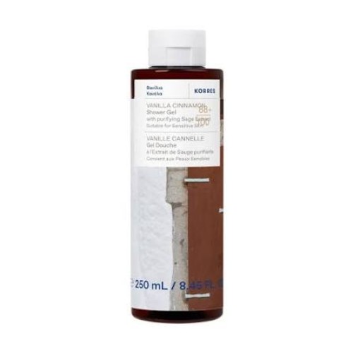 Korres Αφρόλουτρο Βανίλια Κανέλα 250ml