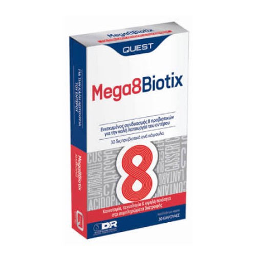 Quest Mega 8 Biotix 30 caps