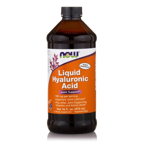 Now Liquid Hyaluronic Acid 100 mg 473ml