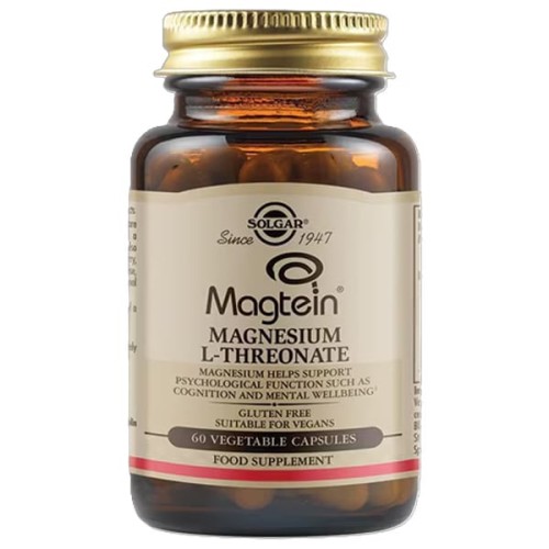  Solgar Magtein Magnesium L-Threonate 60VegCaps