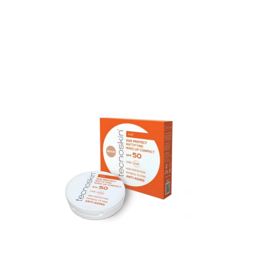 Tecnoskin Sun Protect Mattifying Make-Up Compact SPF50 Medium, 10gr