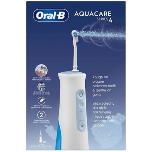 Oral-B Aquacare Series 4 Oxyjet Centre Ηλεκτρική Οδοντόβουρτσα 1τμχ