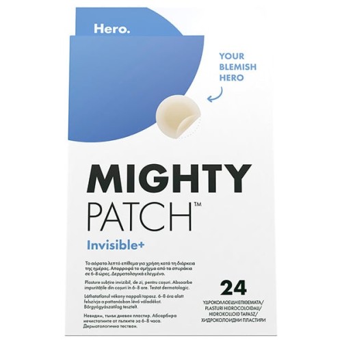Hero. Mighty Patch Invisible+ Anti-Pimple 24Patches