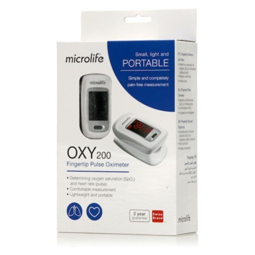 Microlife OXY200 Pulse Oximeter Οξύμετρο 1 τεμάχιο