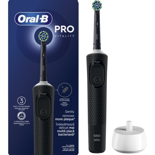 Oral-B Pro Vitality Black Ηλεκτρική Οδοντόβουρτσα