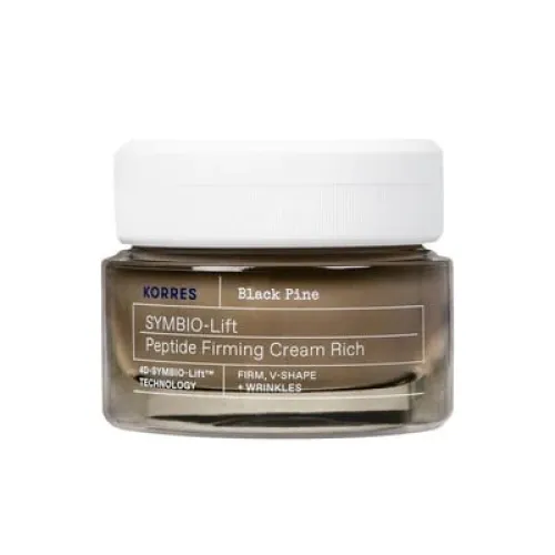 Korres Black Pine Symbio-Lift Peptide Firming Cream Ξηρές Επιδερμίδες 40ml
