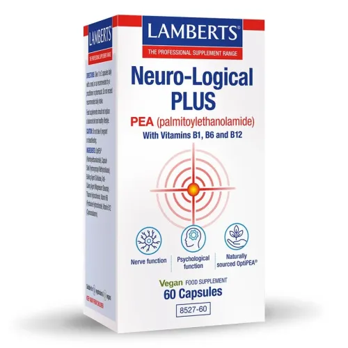Lamberts Neuro-Logical Plus PEA 60Caps