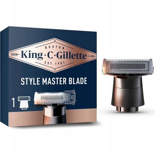 Gillette King C Style Master Blade Ανταλλακτική Κεφαλή Ξυρίσματος για Γένια 1τμχ
