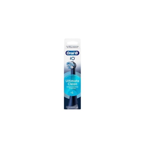 Oral-B iO Ultimate Clean Ανταλλακτική Κεφαλή X4– Advanced Deep Cleaning