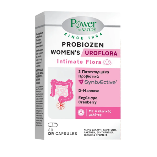 Power Of Nature Women's Uroflora Intimate Flora 30Caps