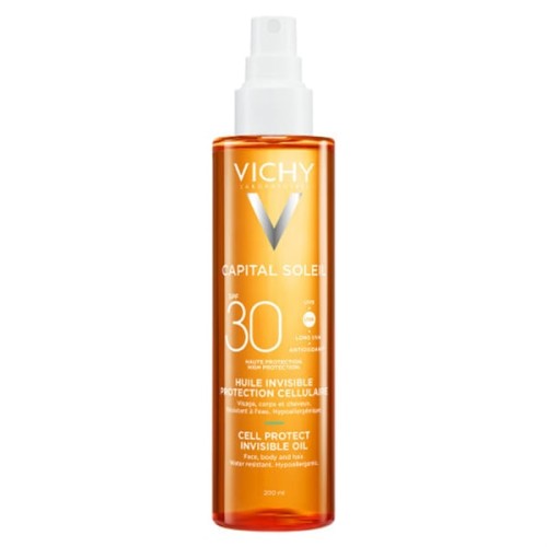 VICHY CAPITAL SOLEIL CELL PROTECT OIL SPF30 200ML