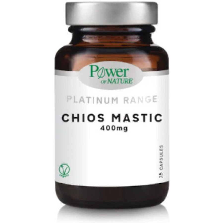 Power Of Nature Platinum Range Chios Mastic 400gr 15Caps